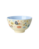 Kleine Melaminschale / Hero Print Blau