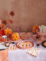 Pink & Orange gestreifte Becher