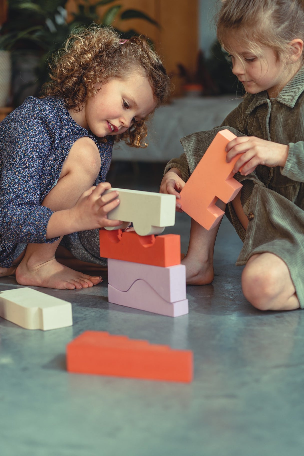 Puzzle Blöcke -Earth - korbmayer. ganz besonders. für kinder.