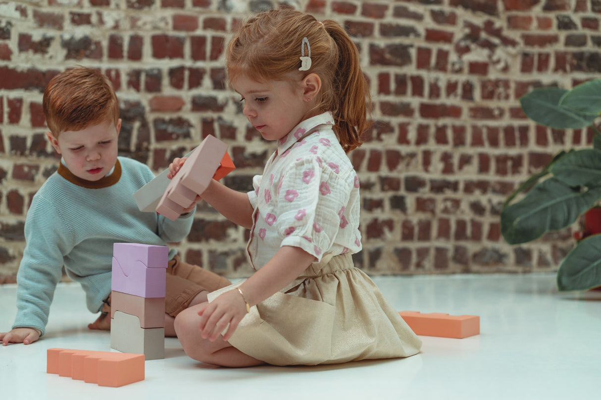 Puzzle Blöcke -Earth - korbmayer. ganz besonders. für kinder.