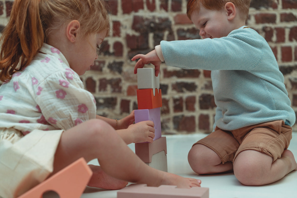 Puzzle Blöcke -Earth - korbmayer. ganz besonders. für kinder.