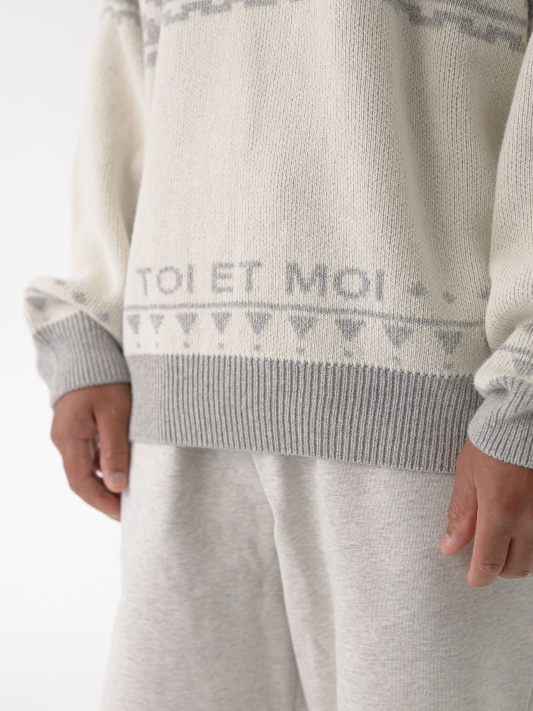 TOI ET MOI Strickpullover Unisex/ S