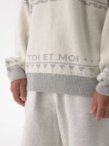 TOI ET MOI Strickpullover Unisex/ L