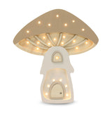 Lampe Pilz - hellbraun