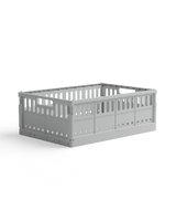 Aufbewahrungsbox maxi - misty grey - korbmayer. ganz besonders. für kinder.