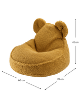 Bear Beanbag/ Maple