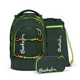 pack Rucksack Green Explorer 3 teilig