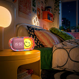 Dreamy Clock Smiley - Wecker und Nachtlicht  Rosa