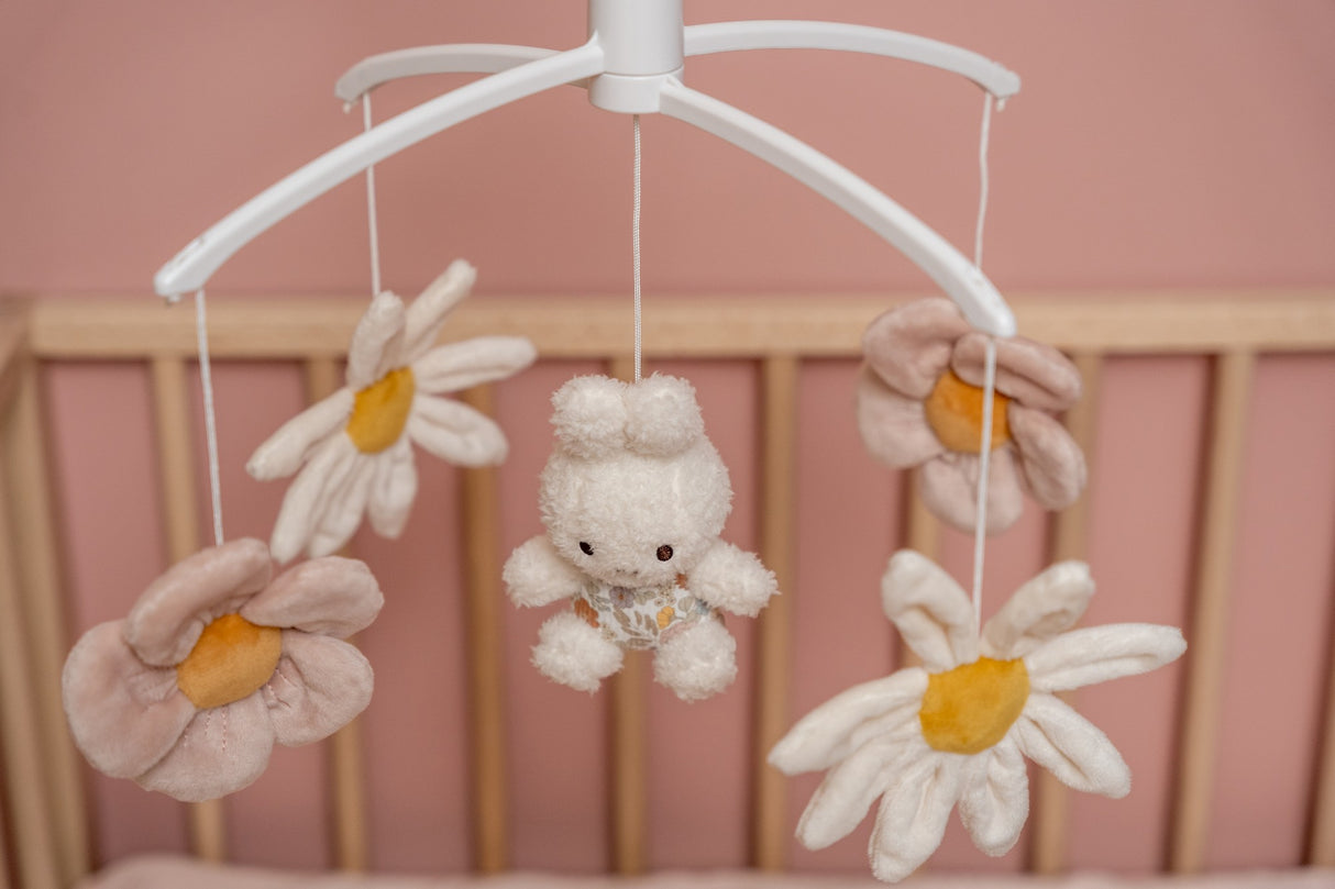 Miffy Vintage Little Flowers Musik-Mobile - korbmayer. ganz besonders. für kinder.