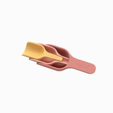 Sensorik Schaufel-Set Coral/Yellow