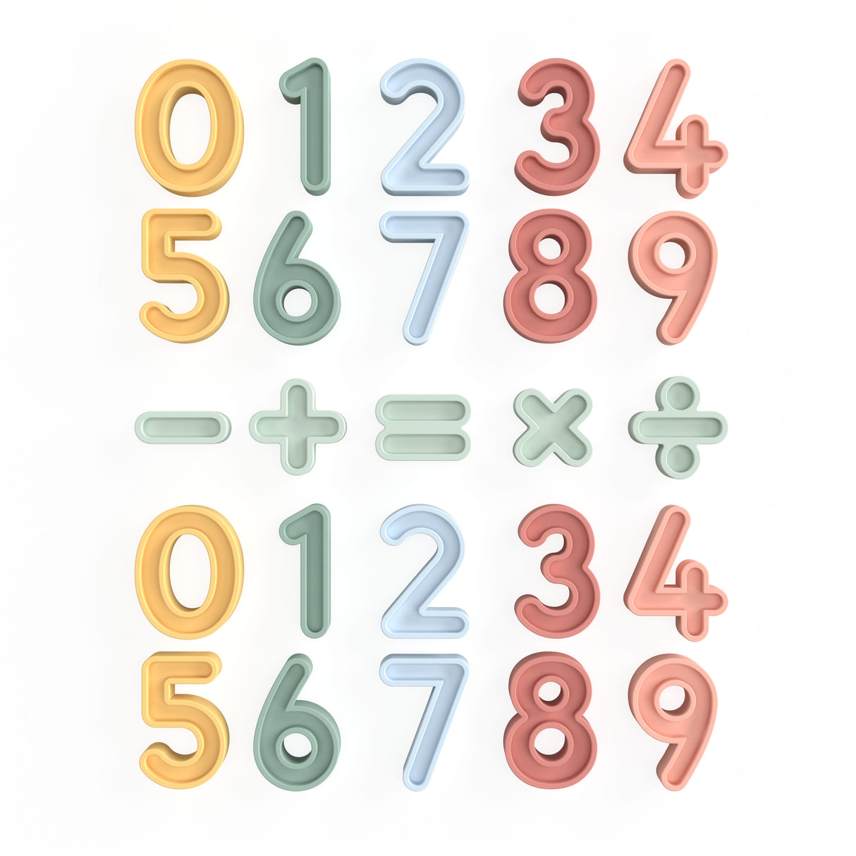 Sensorik Zahlen-Set (30 Stück)