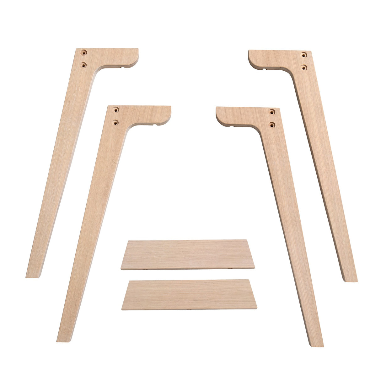 Wood Extra Tischbeinset für Schreibtisch (72,6 cm)