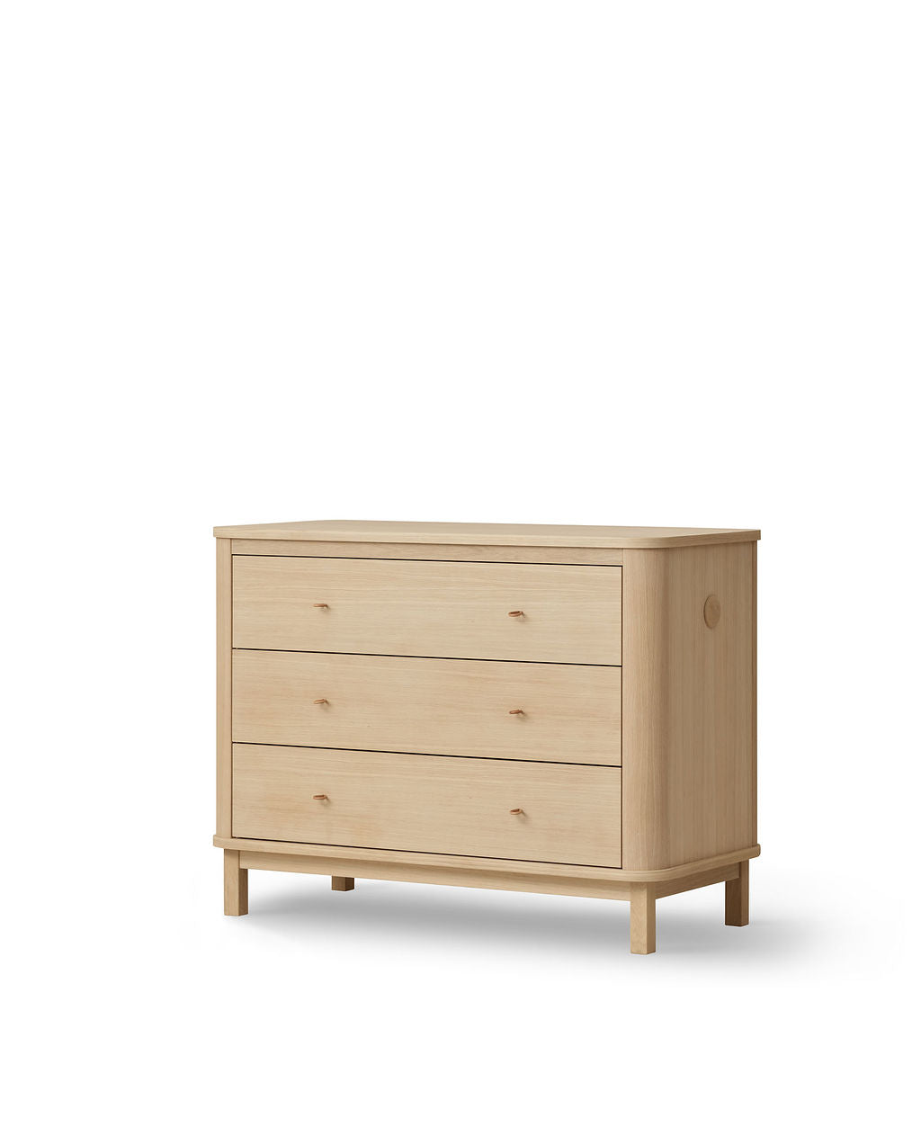 Wood Kommode, 3 Schubladen, Eiche