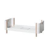 Wood Mini+ Juniorbett (68x162cm) weiß/ Eiche