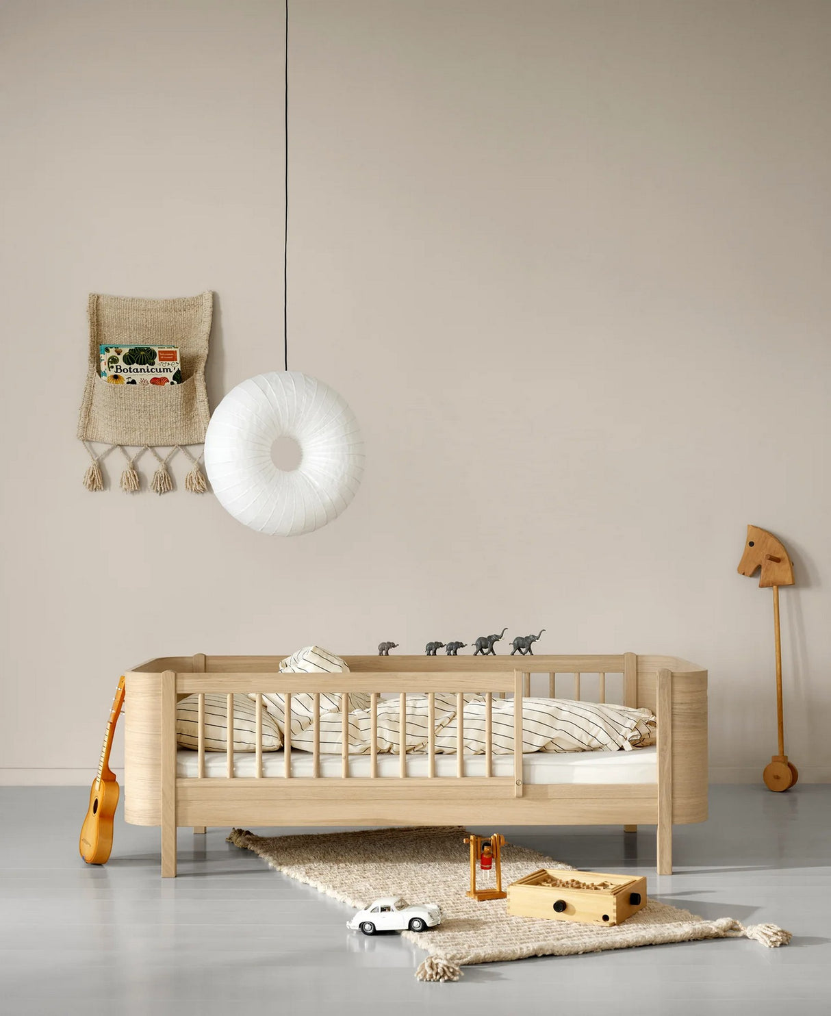 Wood Umbau-Set vom Mini+ halbhohen Hochbett zum Juniorbett/ Eiche