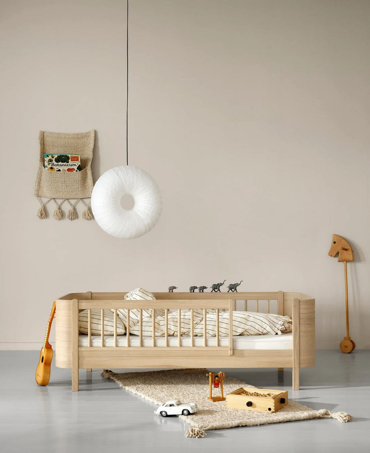 Mini+ Umbauset Juniorbett (Ergänzung f. Mini+ Babybett), Eiche