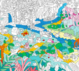 Giant Coloring Poster- Jungle
