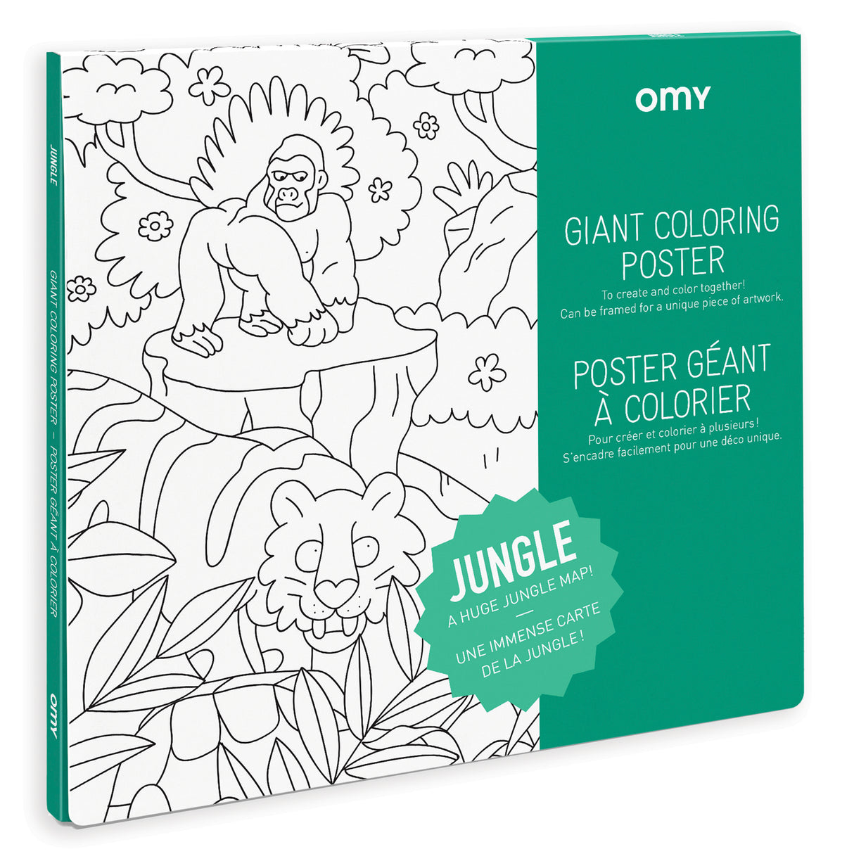 Giant Coloring Poster- Jungle