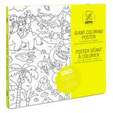 Giant Coloring  Poster / Dinos