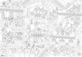 Giant Coloring Poster- Dance
