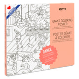 Giant Coloring Poster- Dance