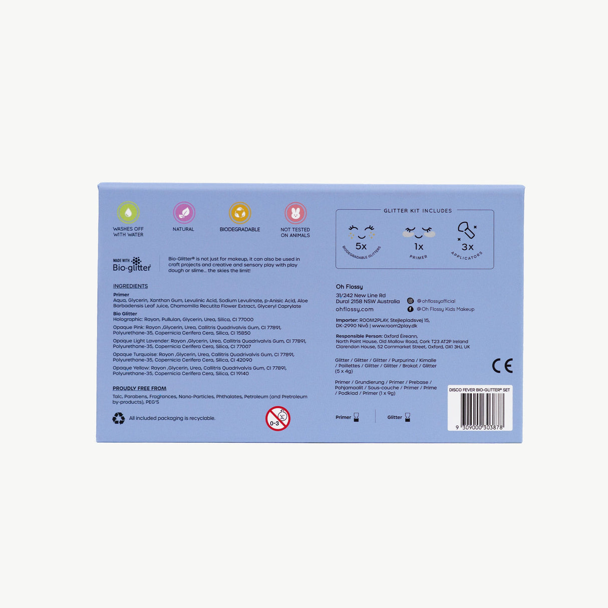 Disco Fever Glitzer Set