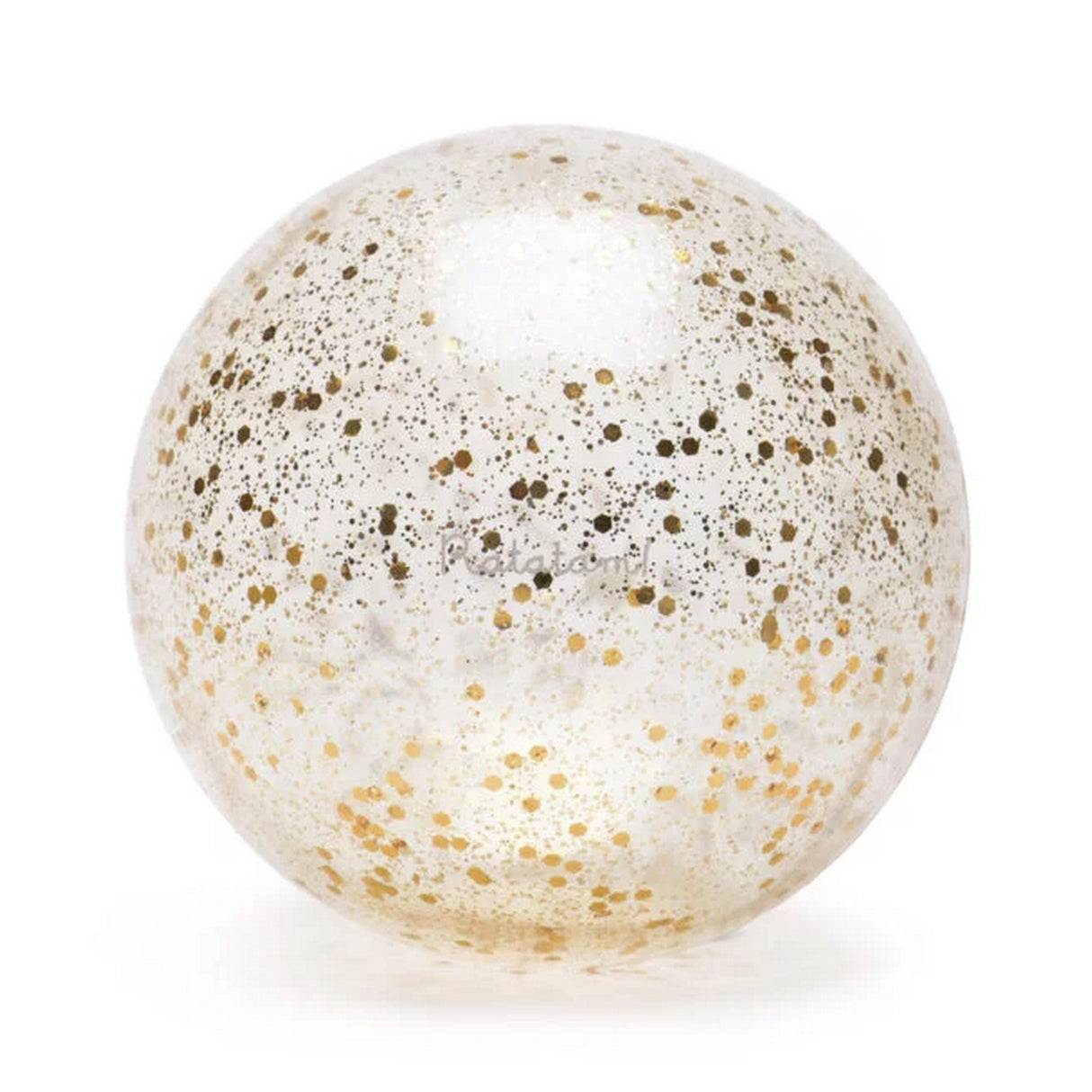 Glitzer Ball kupfer (10cm)