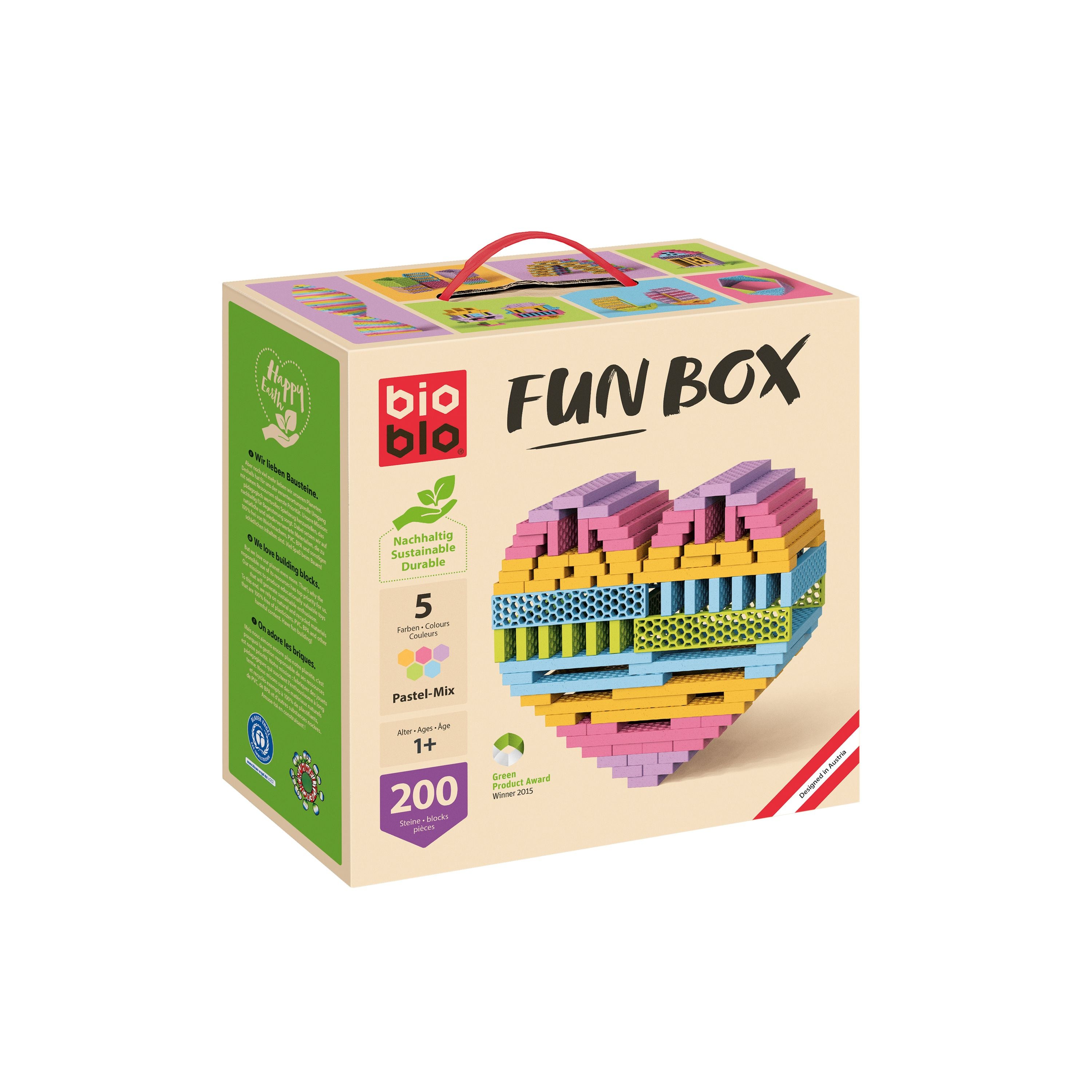 Fun Box Pastel Mix/ 200 Bausteine