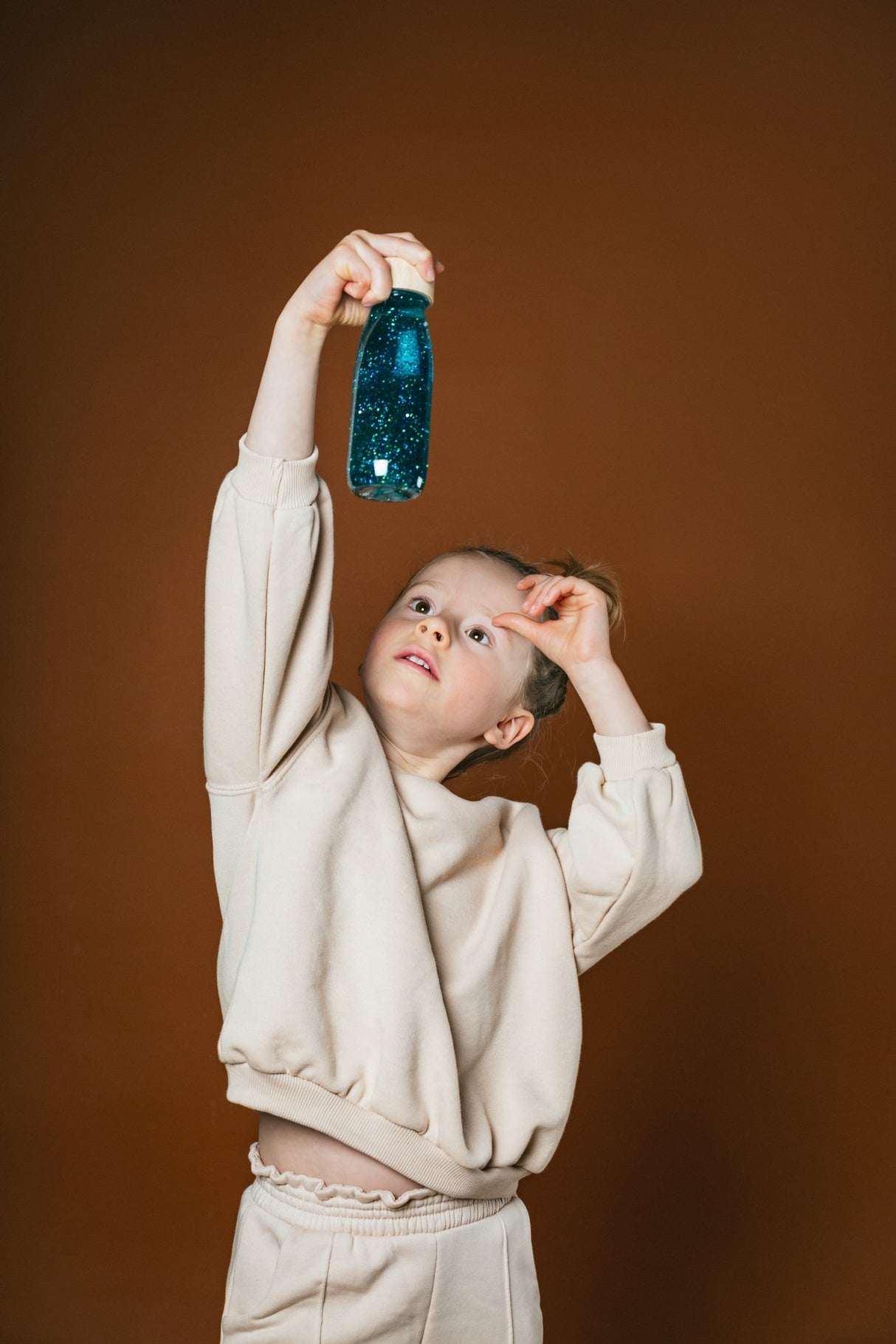 Sensory Bottle/ Turquoise