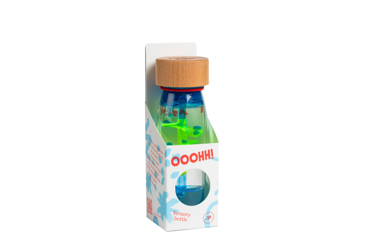 Sensory Bottle/ Spirale Blau