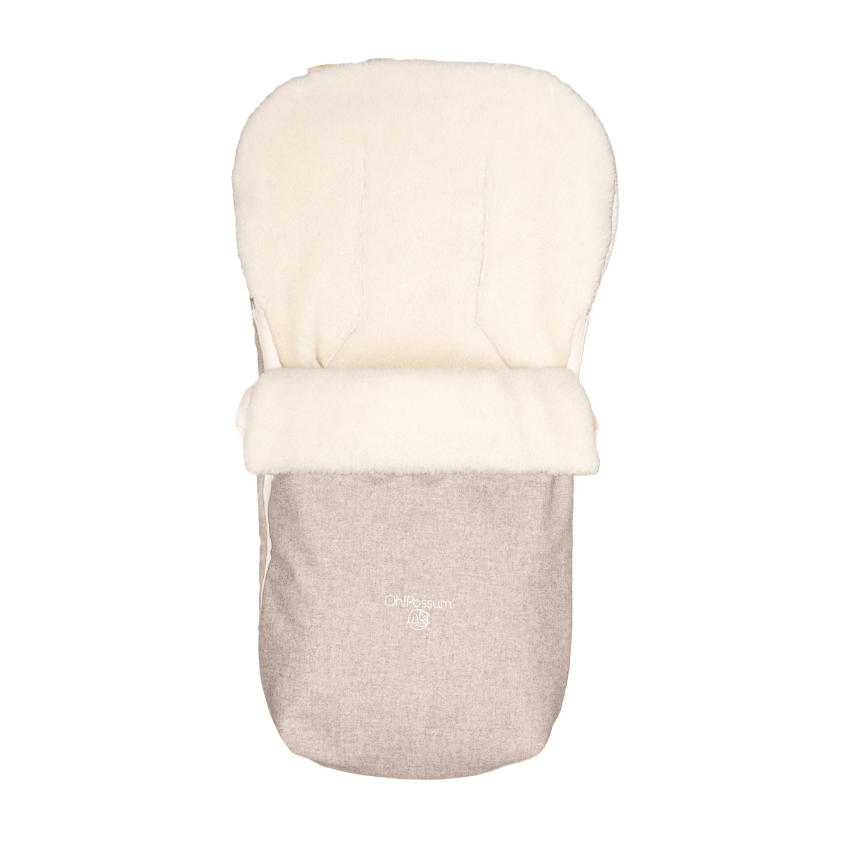 Fußsack Cashmere & Merino/ Sand