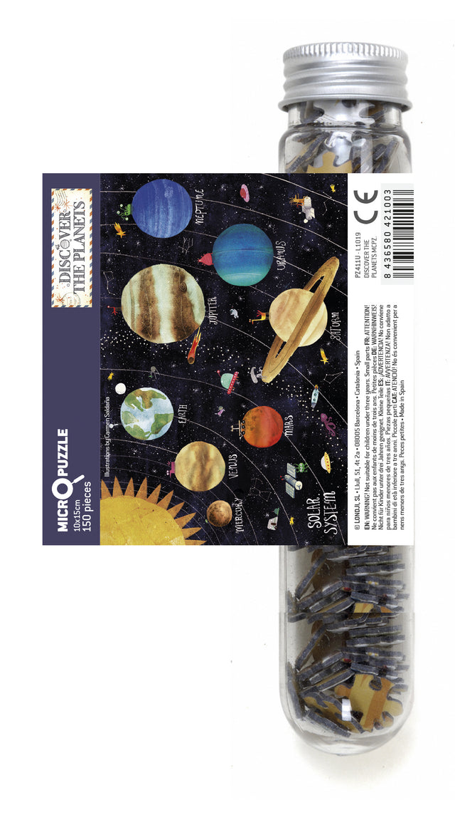 Micropuzzle - Discover the Planets - korbmayer. ganz besonders. für kinder.