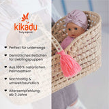 Puppenkorb/ Tassel pink