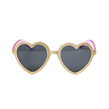 Glitter Heart Sonnenbrille - korbmayer. ganz besonders. für kinder.