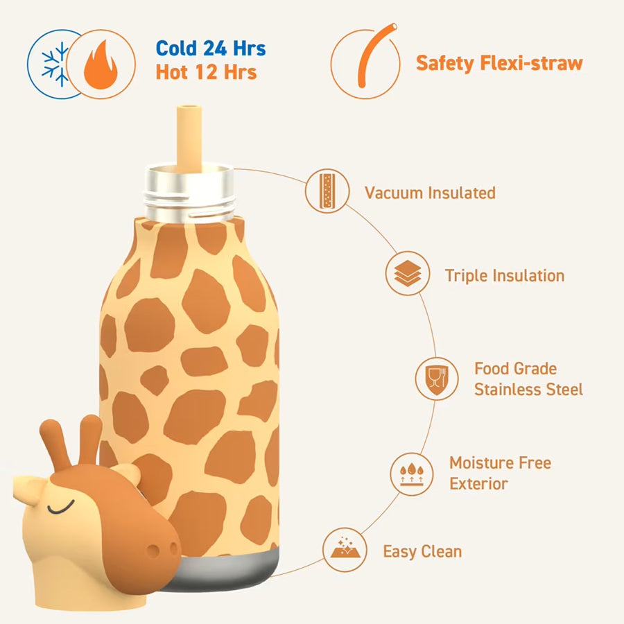 Trinkflasche Bestie - Giraffe