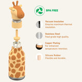 Trinkflasche Bestie - Giraffe