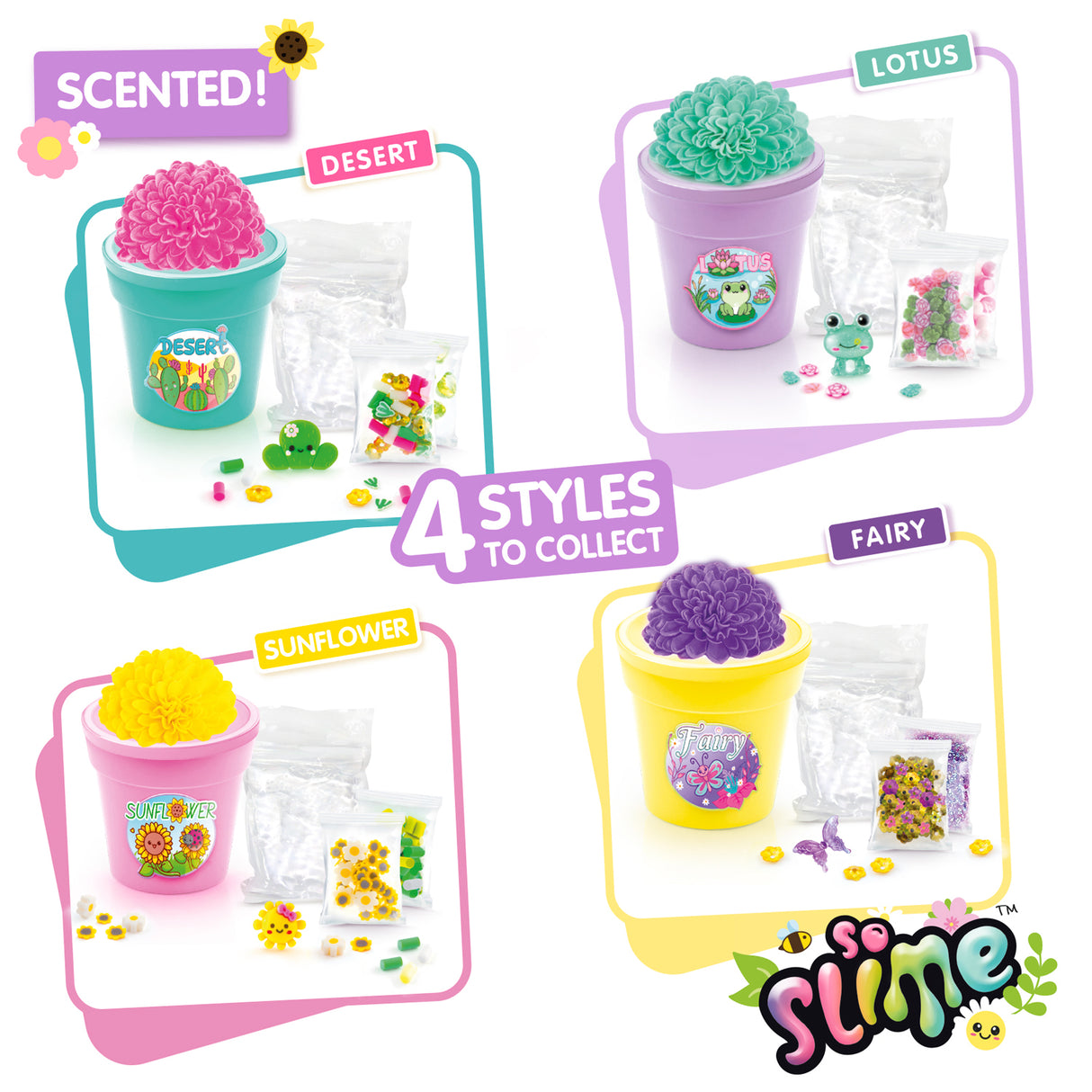 Flower Slime 1 Pot (1Stück)