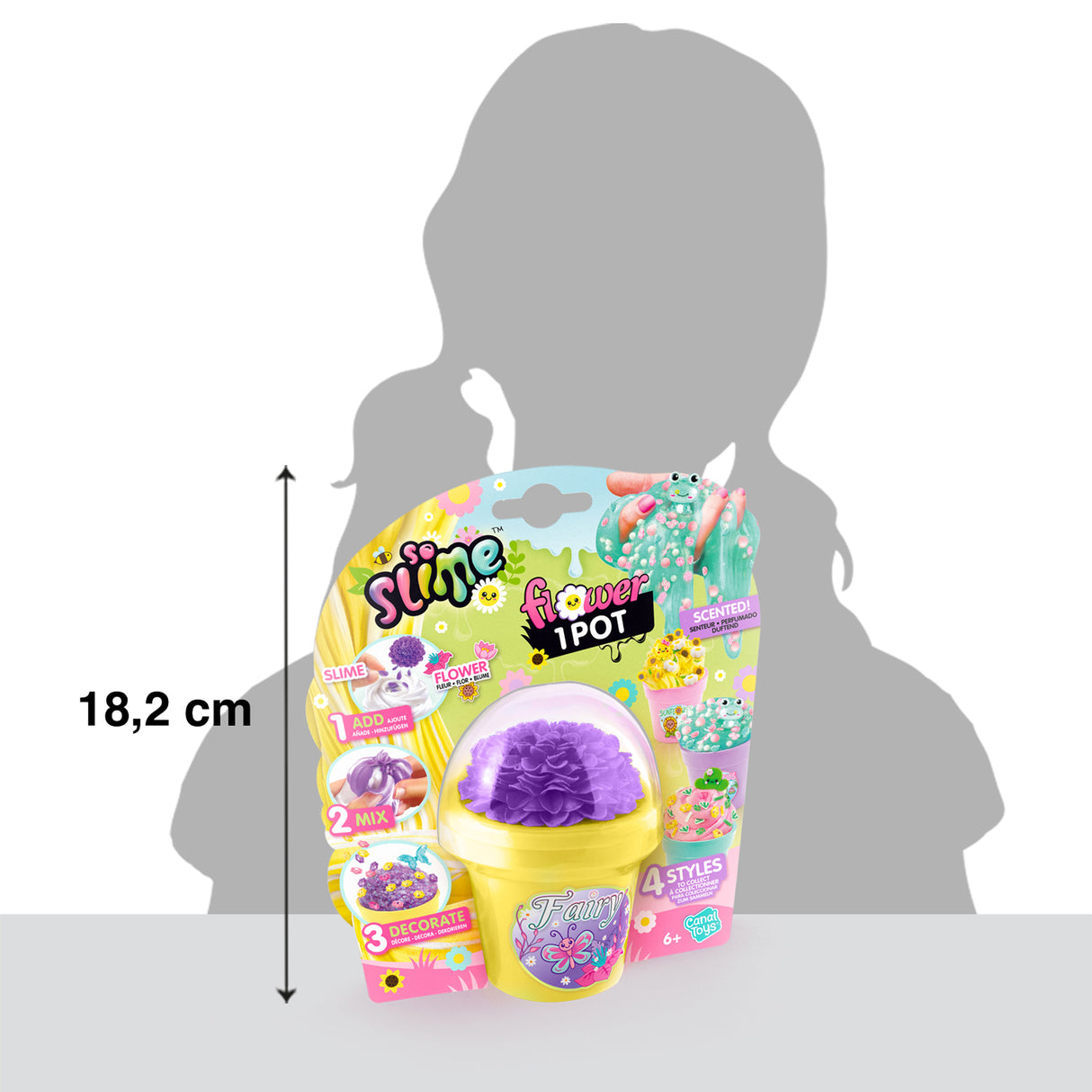 Flower Slime 1 Pot (1Stück)