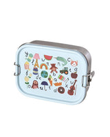 Lunchbox/ ABC Print blau 800 ml