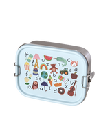 Lunchbox/ ABC Print blau 800 ml