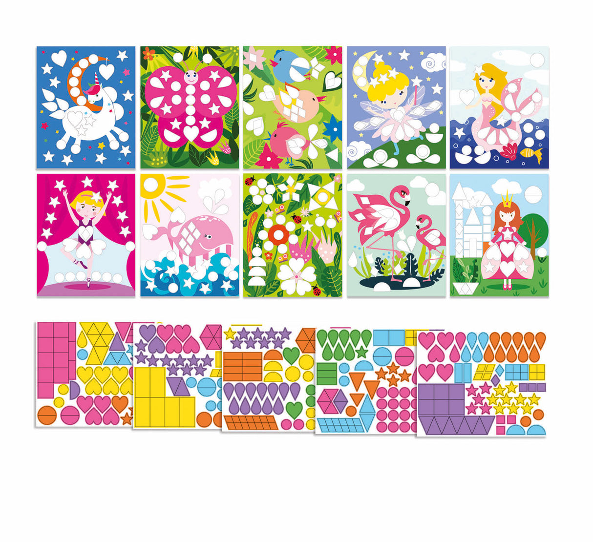 Sticker- Formen & Farben