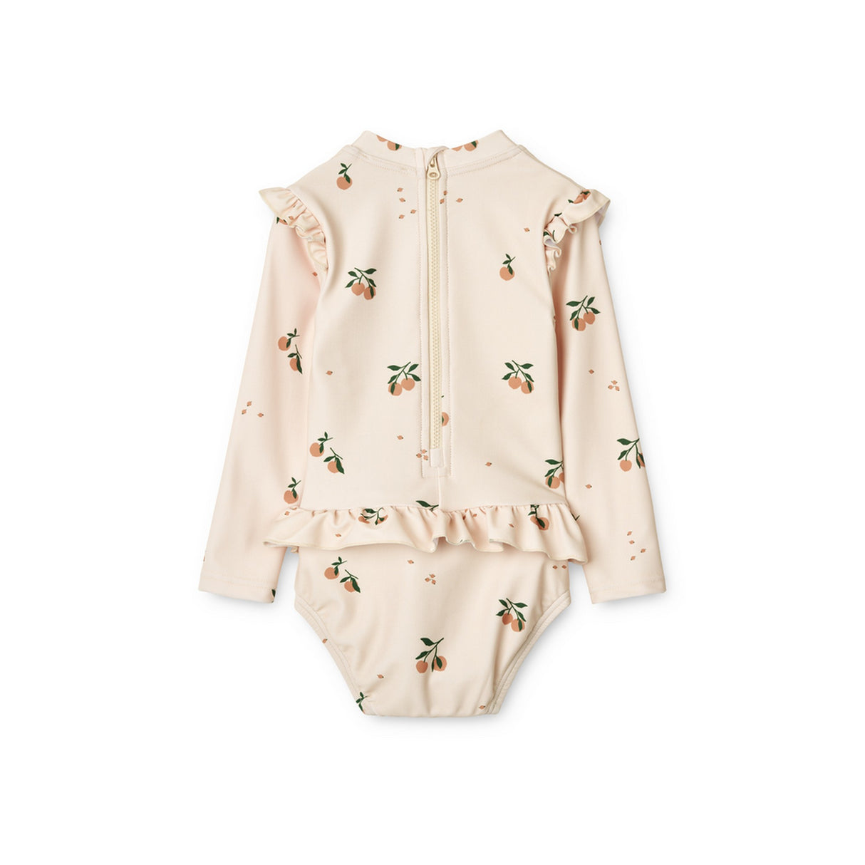 Sille Baby Bade-Jumpsuit/ peach-sea shell