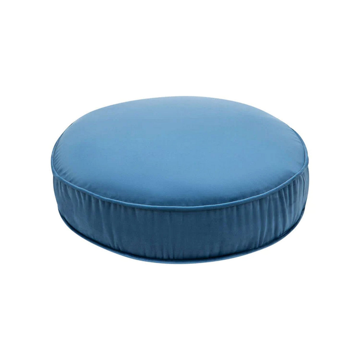 Kleiner Samt-Pouf