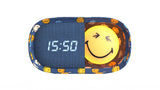 Dreamy Clock Smiley - Wecker und Nachtlicht  Blau