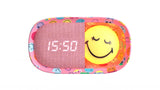 Dreamy Clock Smiley - Wecker und Nachtlicht  Rosa