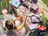 Einhorn Make-up + Schlafmaske Set