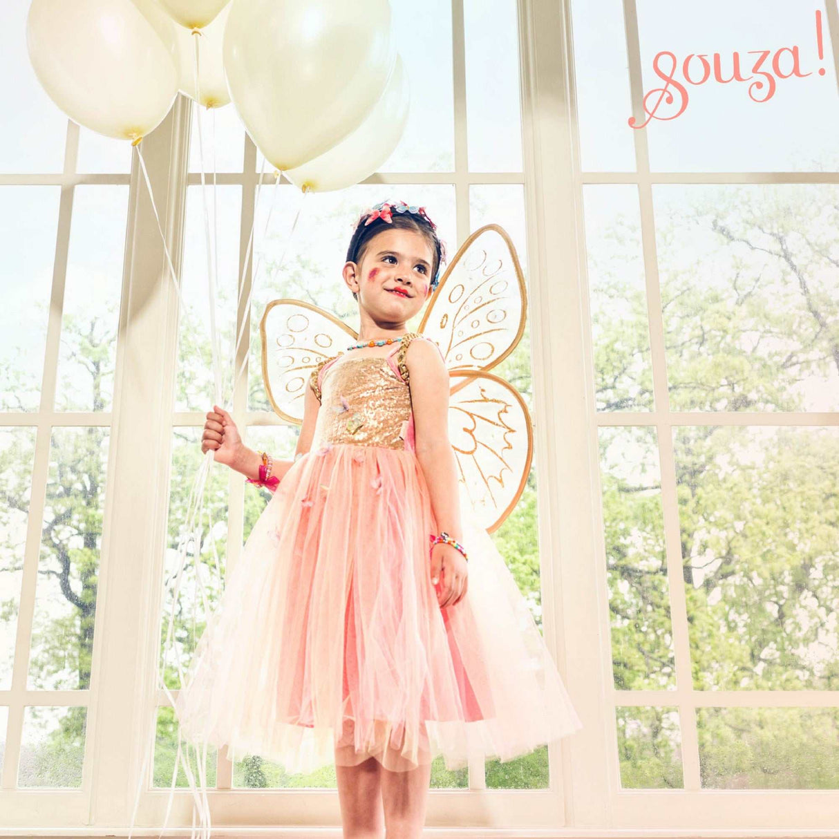 Kleid + Flügel Joanna 3-4 Jahre