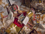 Kinderkostüm weiße Winterprinzessin Cape Eirwen 5-7Jahre