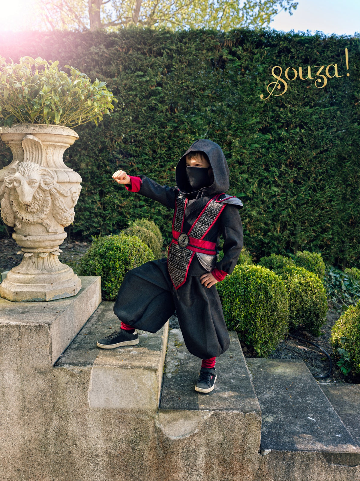 Ninja Outfit 5-7 Jahre