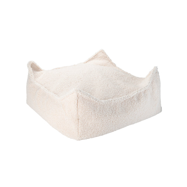 Square Ottoman/ Cream White - korbmayer. ganz besonders. für kinder.